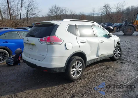 2016 Nissan Rogue S/Sl/Sv z USA, uszkodzony, nr VIN JN8AT2MV8GW153766